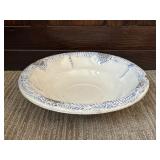 Large Hand Painted Wash Bowl