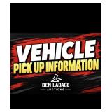 VEHICLE PICKUP REQUIREMENTS
