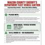 Macon County Sheriff Dept. Surplus Vehicle Online Auction