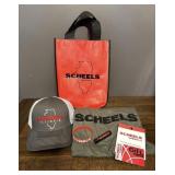 Scheels $50 gift card, Scheels Tshirt, Hat, & more