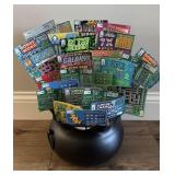 Lottery Scratch-Off Ticket Gift Basket