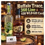 Buffalo Trace, 360 Lime & $50 WLD Gift Card