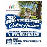 2026 Auburn Activities Committee Online Auction