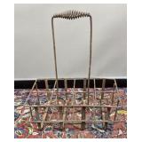 Vintage Metal Bottle Holder