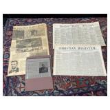 1860s Newspapers and More