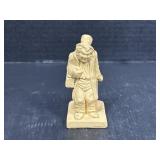 Vintage Yellow Ceramic Glazed Old Man Toothpick