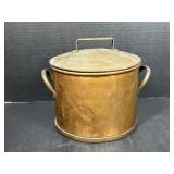 Large Copper Pot with Lid