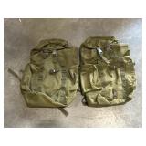 2 Rothco Green Tactical Back Packs