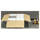 Large Box of Gnome Riding A Dog Statues