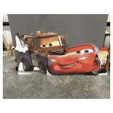 Lightning McQueen & Tow Mater Cardboard stand ups