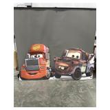 Mack & Tow Mater Cardboard stand ups