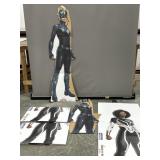 Capitan Marvel cardboard stand ups