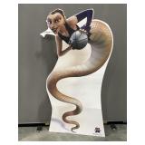 74 " White Mamba Space Jam stand ups