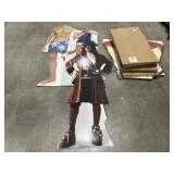 Pirate, Headless Swimmer cardboard stand ups