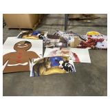 Christmas holiday Cardboard stand ups