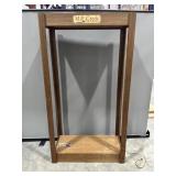 Wooden Display Cabinet (Missing Pieces)
