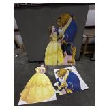 Beauty & The Beast Cardboard stand ups