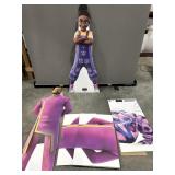 Disney Iwaju Cardboard stand ups 72 "