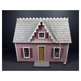 Victorian Style Wooden Dollhouse with Furniture