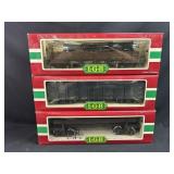 3 LGB G Scale Railroad Cars