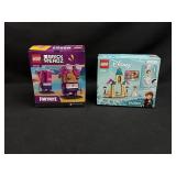 2 LEGO Sets Fortnite 40728 & Frozen 43198