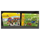 2 LEGO LEGOLAND 40166 Train & 40347 Driving Sets