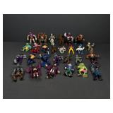 Action Figures (Some Broken-Missing Pieces)