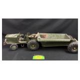 Vintage Nylint Euclid Dump Truck & Trailer Toy