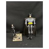 DC Comics Batman Figure & Catwoman Mini Statue