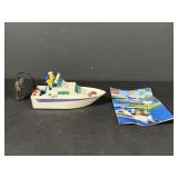 LEGO 4011 Cabin Cruiser Fishing Boat with Shark*