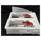 2 Lionel Santa Fe Locomotives O Scale