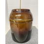 Peoria Pottery Brown Crock