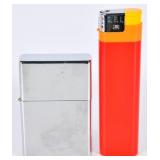 1 X-Large Zippo Lighter & 1 Large size GEI Lighter