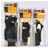 2 Uncle Mikes Nylon Hip Holsters & 1 Shoulder