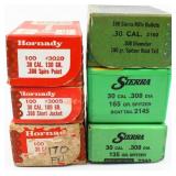 Approx 450 Count of .30 Cal Reloading Bullet Tips