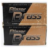 100 Rounds Of Blazer Brass .357 Mag Ammunition
