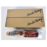 2 New Uncle Henry 153UH Golden Spike Knives