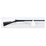 Antique English SXS Percussion Hammer Shotgun 12