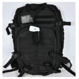 Black Tactical Field Backpack