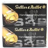 100 Rds Of Sellier & Bellot 9mm Browning (.380)