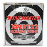 500 Rounds Of Winchester .22 LR Ammunition