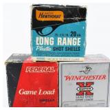 75 Rounds Of Mixed 20 Gauge Shotshells