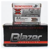 67 Rounds Of Mixed .44 Rem Mag Ammunition