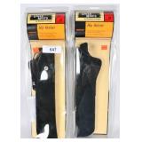 2 NIP Uncle Mikes Size 17 Hip Holsters