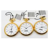 3 New Yves Renoir Pocket Watches