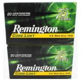 40 Rounds Of Remington .30-06 SPRG Ammunition