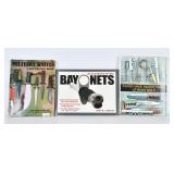 3 Military Bayonets & Knives Books