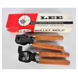 3 Reloading Bullet Mold W/ Handles