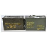 2 Heavy Duty Metal Ammo Cans