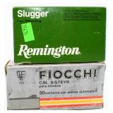 23 Rounds Of 9mm Steyr & 12 Ga Sluggers